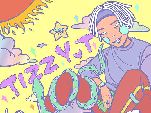原创手绘 插画 spotguy 个性涂鸦