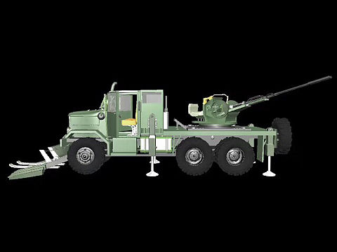 美军M35卡车建模