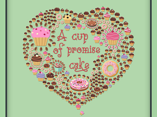 正義设计「未来画影」A cup of promise cake（个人主页-ZMTg3MzIxNzI=） - 商业插画 - 站酷设计师正義戊晟原创素材 - 站酷ZCOOL