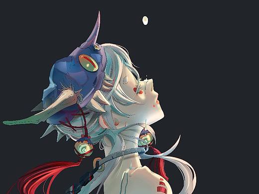 山海少女-画册封面