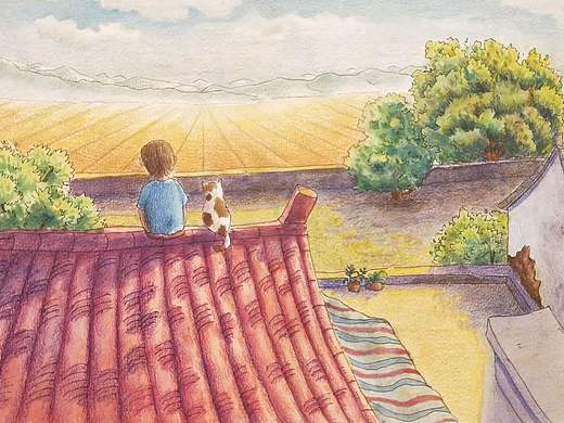 怀念夏天（个人主页-ZMzgwMzczMjg=） - 绘本 - 站酷设计师流浪猫积木原创素材 - 站酷ZCOOL