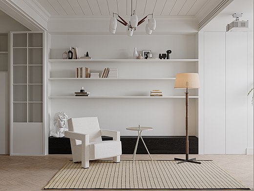 122㎡做1居2卫3阳台？我只要享受型住宅（个人主页-ZNjg0MjIyMTY=） - 家装设计 - 站酷设计师玖壹空间原创素材 - 站酷ZCOOL