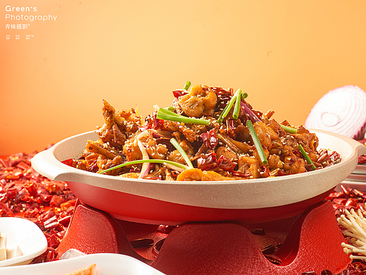 美食拍摄-大喜蛙到