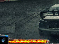 机械赛车风格游戏界面