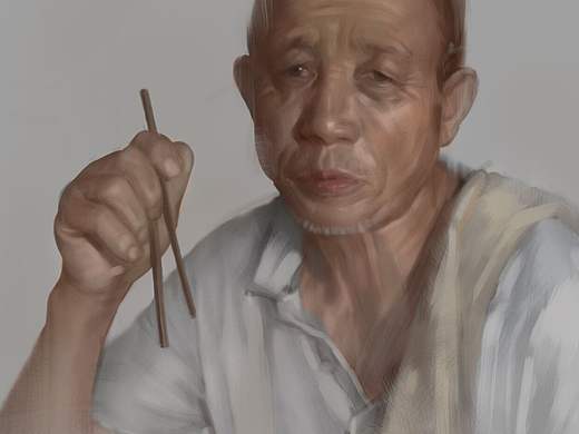 厚涂（個(gè)人主頁(yè)-ZNDk1MzI0ODg=） - 藝術(shù)插畫(huà) - 站酷設(shè)計(jì)師溟君原創(chuàng)素材 - 站酷ZCOOL