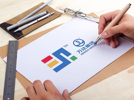 万达30周年logo设计提案
