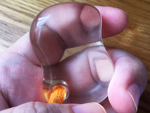 非金属表面镜光抛光工艺测试