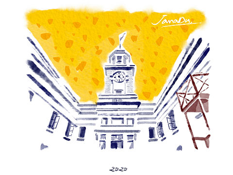 边走小练习/ WUHAN（个人主页-ZNDQ3MDYxNjg=） - 创作习作 - 站酷设计师_jalin原创素材 - 站酷ZCOOL