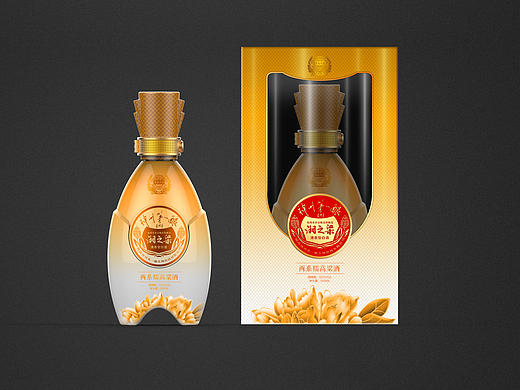 一款白酒包装的几个系列，白酒包装设计