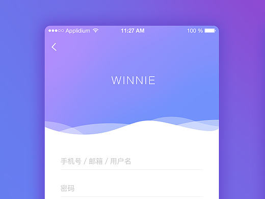 登录界面