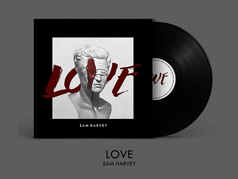 单曲系列 Sam Harvey 封面与插画设计