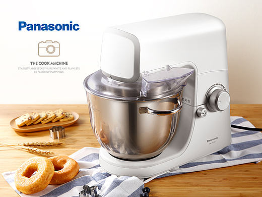 青年人摄影-松下厨师机产品拍摄