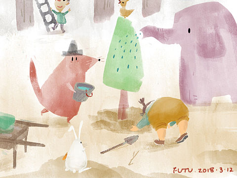 尝试一个小清新[z欢呼]