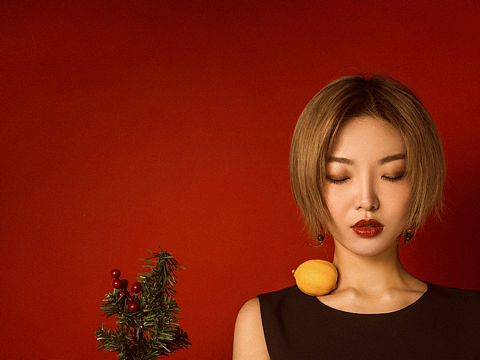 新年红（个人主页-ZMzMxNzg5Mjg=） - 人像摄影 - 站酷设计师Z32988384原创素材 - 站酷ZCOOL