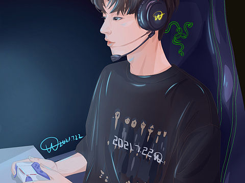 電競(jìng)少年（個(gè)人主頁(yè)-ZNTQxNDU0NDg=） - 創(chuàng)作習(xí)作 - 站酷設(shè)計(jì)師大魏魏呀原創(chuàng)素材 - 站酷ZCOOL