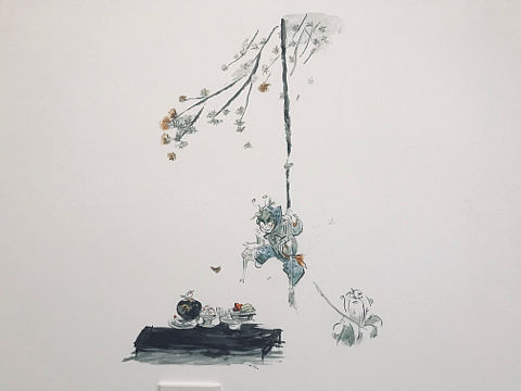 墙绘临摹