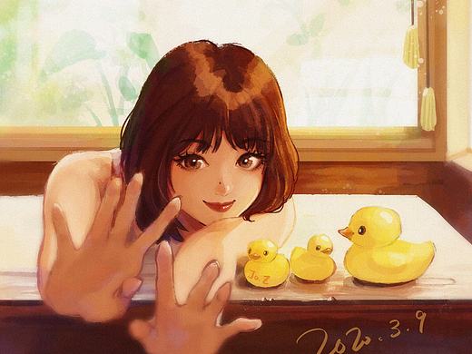 每天畫一位美麗的小姐姐（個人主頁-ZNDMzMDkxNDQ=） - 創(chuàng)作習作 - 站酷設計師蛋包飯JoZ原創(chuàng)素材 - 站酷ZCOOL