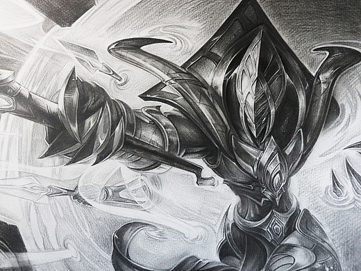 手绘沙皇纯艺术-绘画314055年前lucian-卢锡安(圣枪游侠)纯艺术-绘画