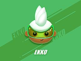 卡通形象-萌版艾克