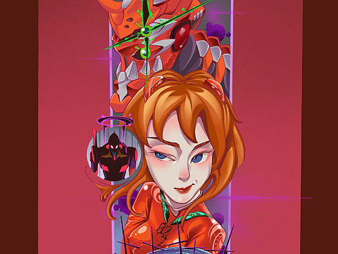 ｜EVA·明日香·二号机