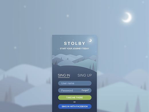 登录注册页临摹练习