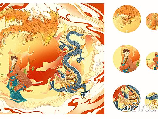 仕女（個(gè)人主頁-ZNTMxMTg5NTI=） - 包裝 - 站酷設(shè)計(jì)師Z90538232原創(chuàng)素材 - 站酷ZCOOL