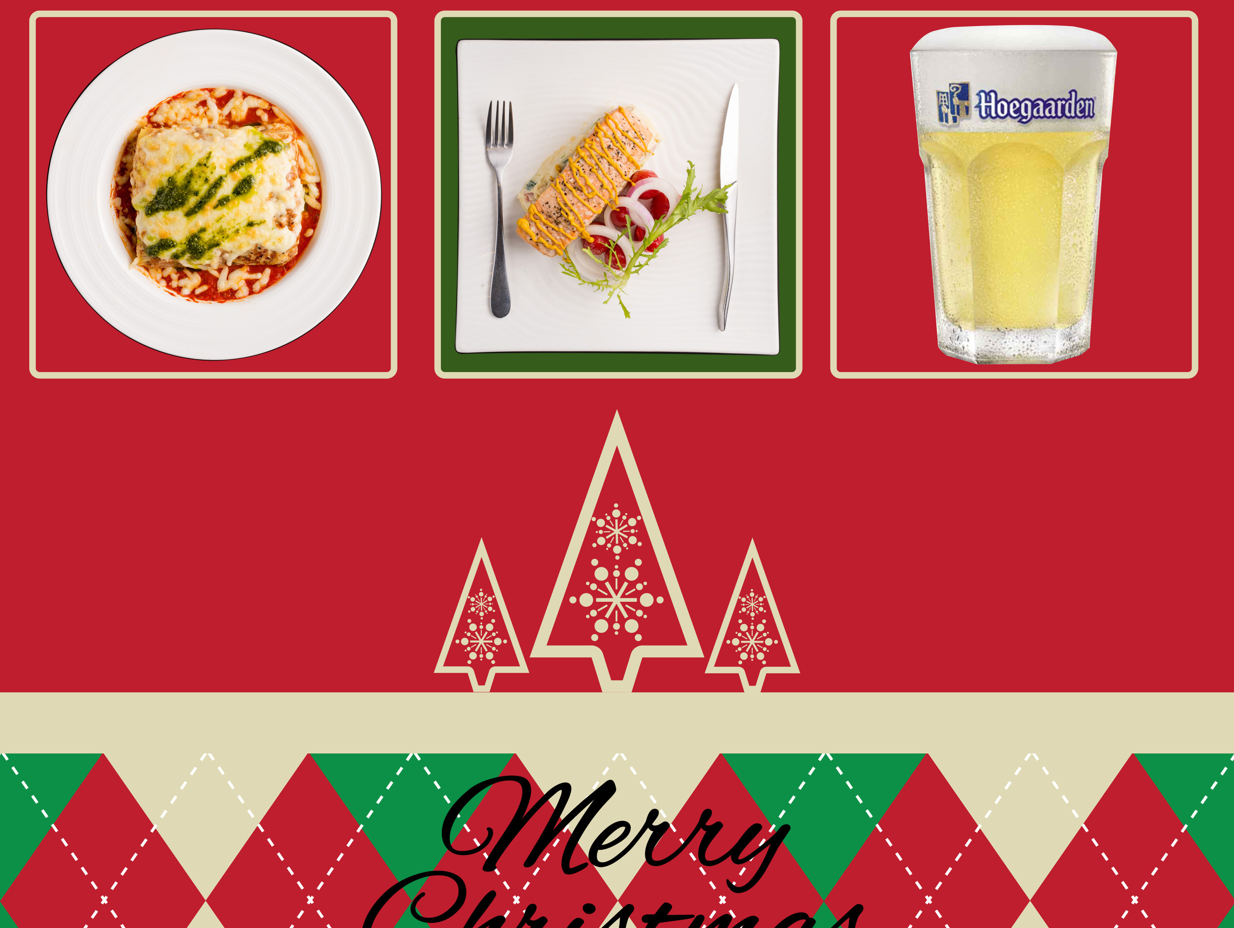 简约的圣诞节快乐西餐厅菜单设计图__广告设计_广告设计_设计图库_昵图网nipic.com