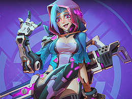 賽博朋克風手游項目-立繪3