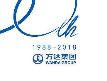 万达30周年logo