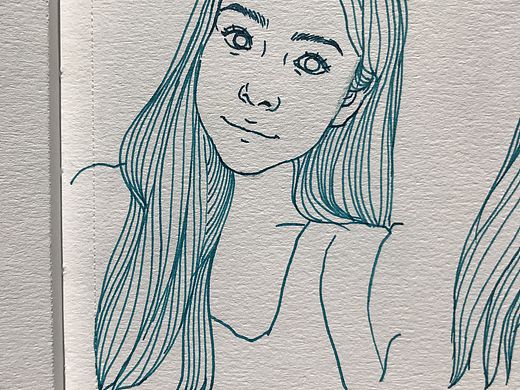 馬克筆鋼筆畫（個人主頁-ZNDk1NDc0MjQ=） - 創(chuàng)作習(xí)作 - 站酷設(shè)計師小畫渣阿波妞原創(chuàng)素材 - 站酷ZCOOL