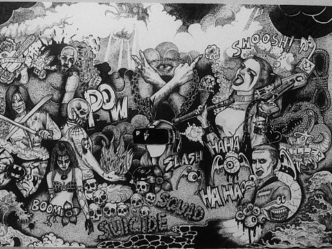 自杀小队上映前的期待（个人主页-ZMjMyMzg5NjQ=） - 创作习作 - 站酷设计师写字的小明原创素材 - 站酷ZCOOL