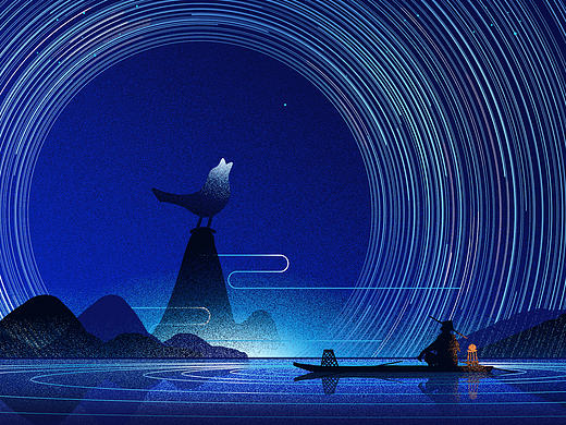 夜空中的歌声（个人主页-ZMjIzOTMwMjQ=） - 图案 - 站酷设计师一块面疙瘩原创素材 - 站酷ZCOOL