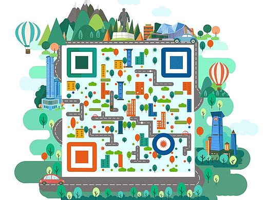 福田民生二维码