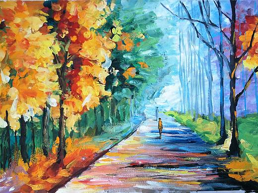 色彩（个人主页-ZMjUyMzc1OTY=） - 绘画 - 站酷设计师扰庸人原创素材 - 站酷ZCOOL