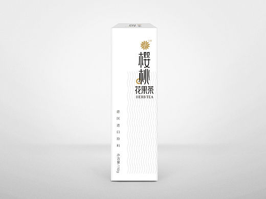几何花果茶包装设计
