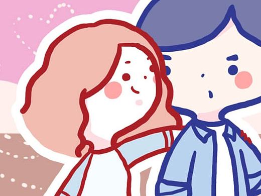 恋爱男女微信表情包