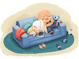 治愈系插畫(huà)