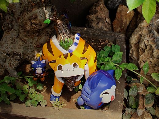 lol 英雄联盟 手办模型摆件 大树 茂凯 扭曲树精 喵凯