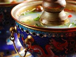 精美食器——景泰蓝火锅