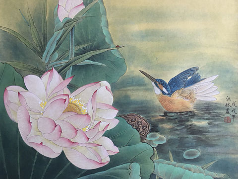 汪林工笔画