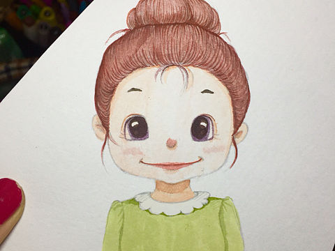 水彩纸片
