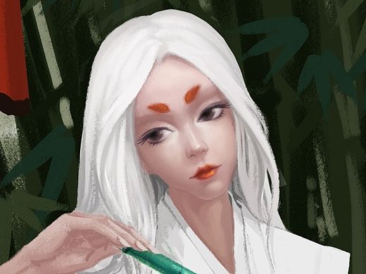 玩笛子的少年（个人主页-ZMTIzNjY1MjQ=） - 商业插画 - 站酷设计师小野妹子天天作原创素材 - 站酷ZCOOL