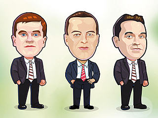 矢量人物形象漫画