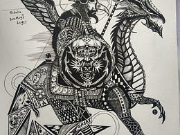 創(chuàng)作，插畫(huà)