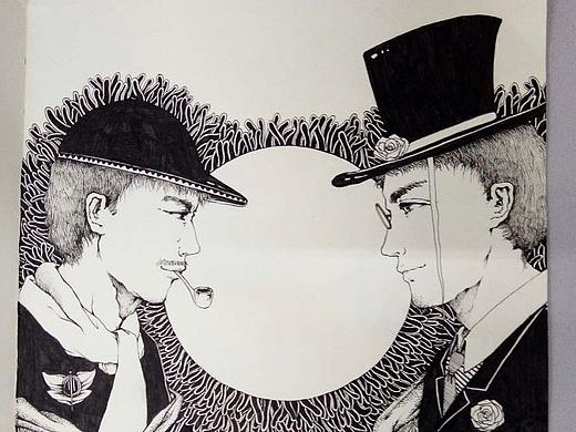 关于福尔摩斯的（个人主页-ZMTc1Nzk2ODQ=） - 商业插画 - 站酷设计师李里理原创素材 - 站酷ZCOOL