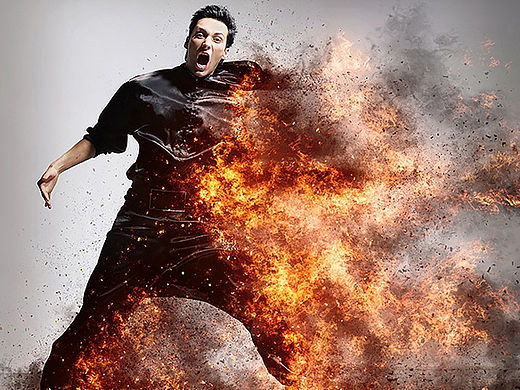 “引火上身,不怕事“超酷炫–PS动作!