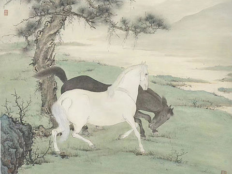 吴文建国画作品欣赏