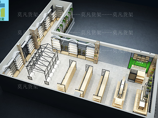 兖州文具店货架生动化设计布局提升店铺整体形象