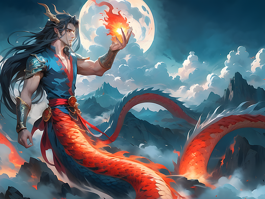 带来光明的山神-烛龙