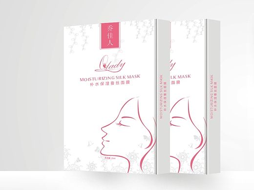 面膜包装 包装设计 面膜内外包装 化妆品折页设计 不干胶 化妆品设计